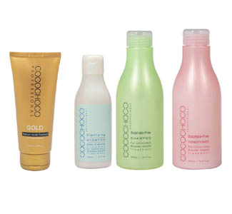 COCOCHOCO Brazilian keratin gold in a convenient set