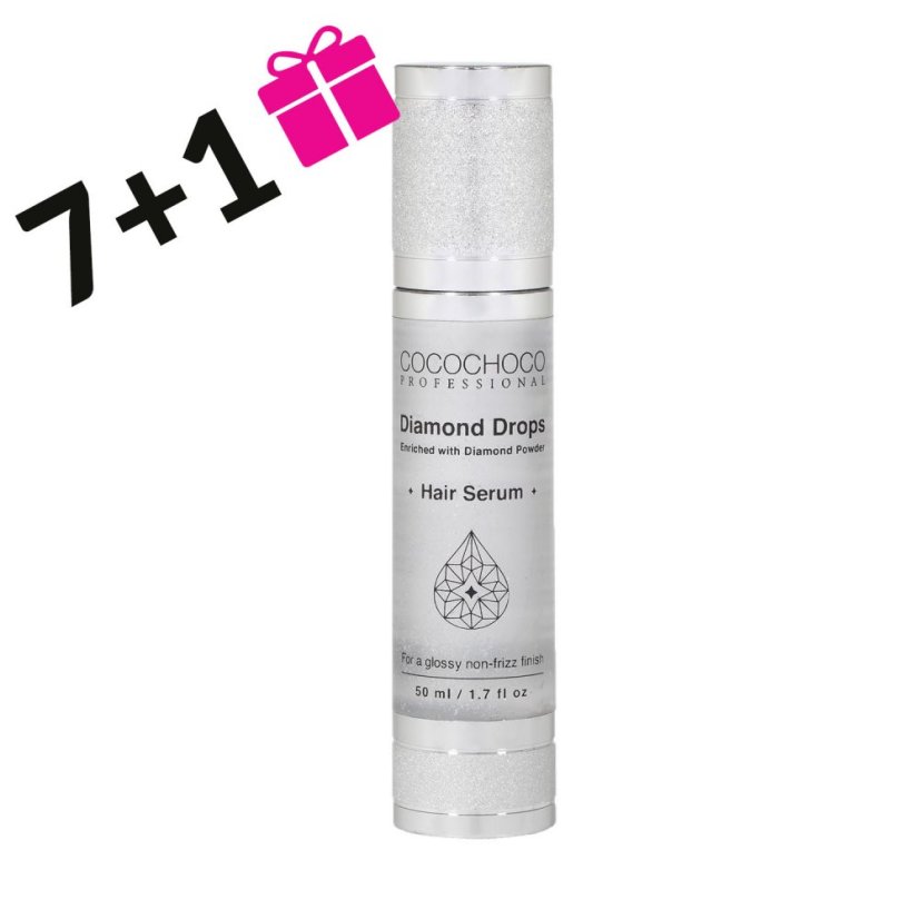 7+1 GRATIS | Haarserum Diamond drops COCOCHOCO 50 ml