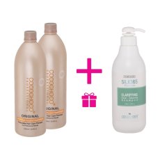 2x COCOCHOCO Original Brazilian Keratin 1000 ml + FREE Expert line COCOCHOCO Clarifying Shampoo 1000 ml