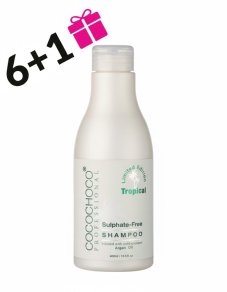 6+1 GRATIS | Sulfatfreies Shampoo Tropical COCOCHOCO 400 ml