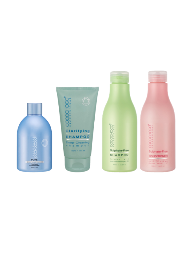 COCOCHOCO Pure Big Bundle of Brazilian Keratin with Aftercare