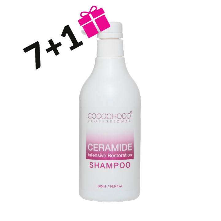 7+1 FREE | COCOCHOCO Restoring Shampoo with Ceramides 500 ml